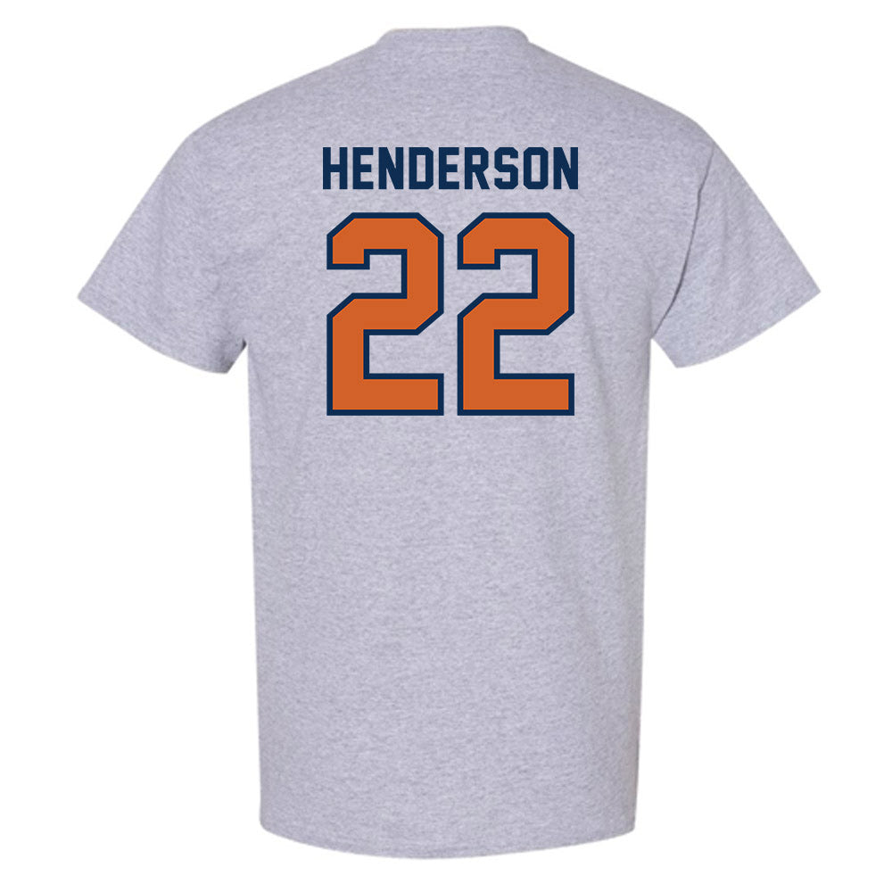 Wheaton IL - NCAA Baseball : Caleb Henderson - Classic Shersey T-Shirt-1