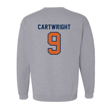 Wheaton IL - NCAA Baseball : Ryan Cartwright - Classic Shersey Crewneck Sweatshirt-1