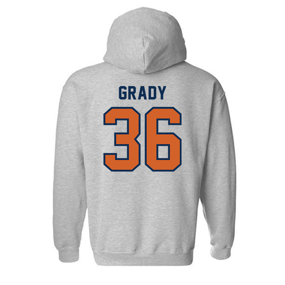 Wheaton IL - NCAA Baseball : Santana Grady - Classic Shersey Hooded Sweatshirt-1