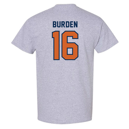Wheaton IL - NCAA Baseball : Nate Burden - Classic Shersey T-Shirt-1