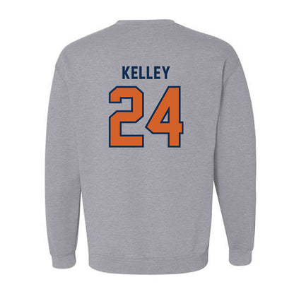 Wheaton IL - NCAA Baseball : Caleb Kelley - Classic Shersey Crewneck Sweatshirt-1