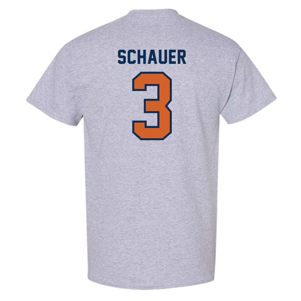 Wheaton IL - NCAA Baseball : Caleb Schauer - Classic Shersey T-Shirt-1