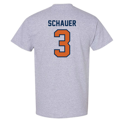 Wheaton IL - NCAA Baseball : Caleb Schauer - Classic Shersey T-Shirt-1