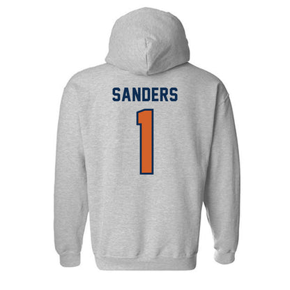 Wheaton IL - NCAA Baseball : Scott Sanders - Classic Shersey Hooded Sweatshirt-1