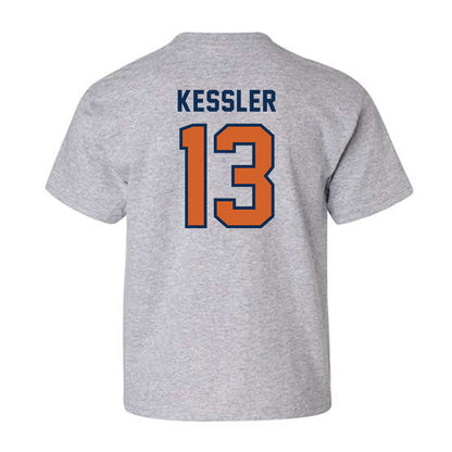 Wheaton IL - NCAA Baseball : Billy Kessler - Classic Shersey Youth T-Shirt-1