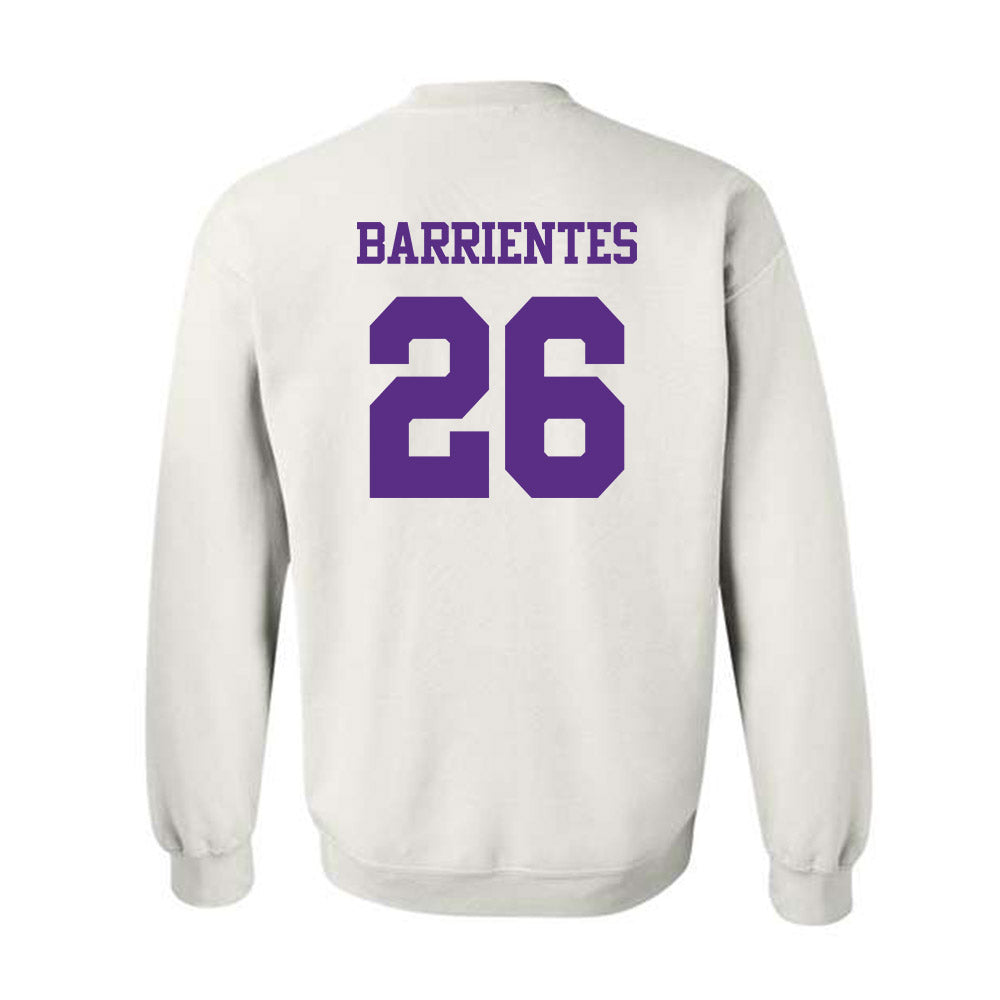 TCU - NCAA Baseball : Aiden Barrientes - Classic Shersey Crewneck Sweatshirt-1