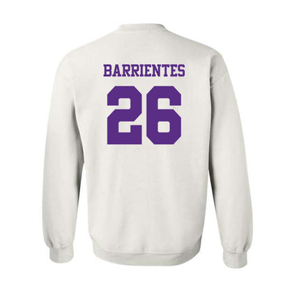 TCU - NCAA Baseball : Aiden Barrientes - Classic Shersey Crewneck Sweatshirt-1