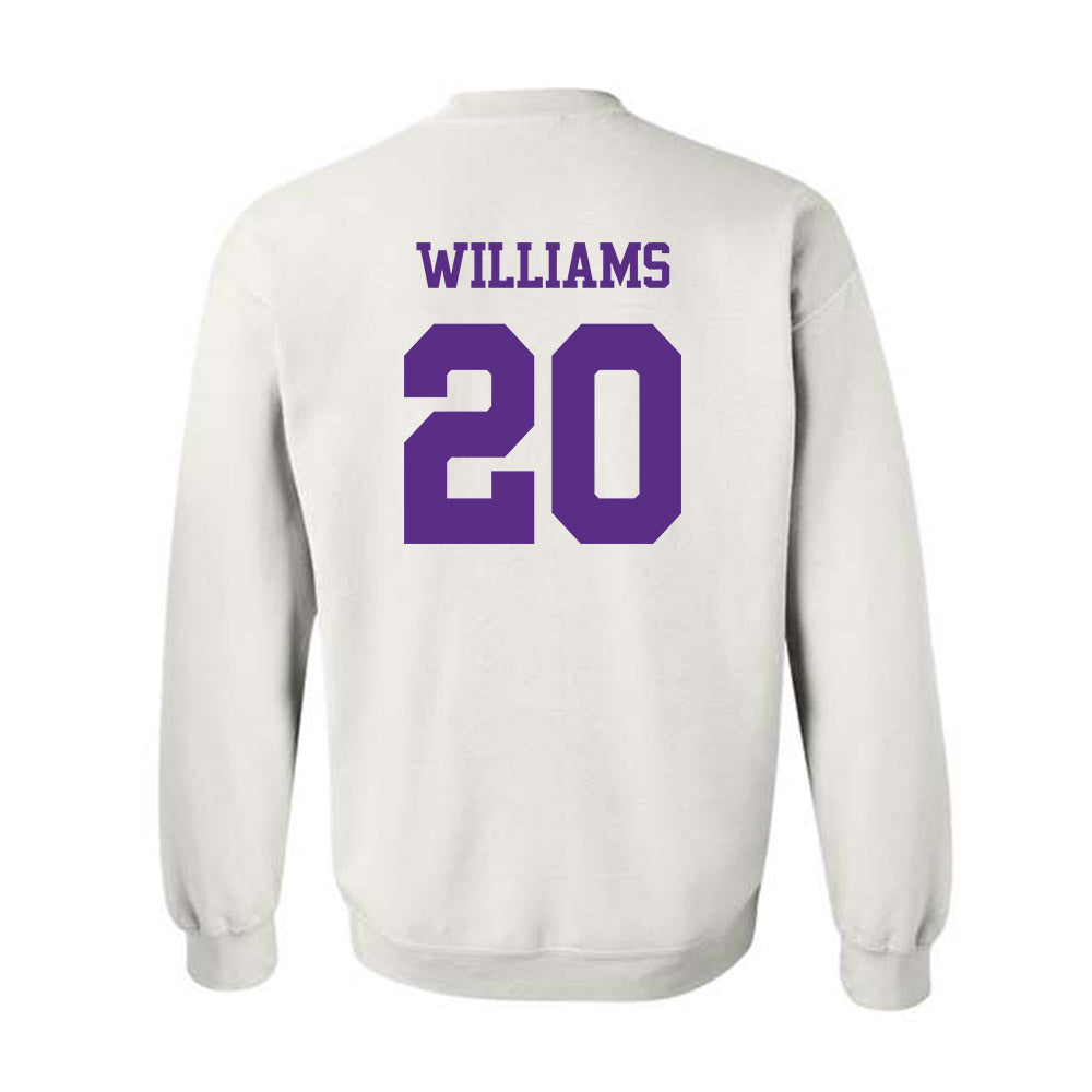 TCU - NCAA Football : Anthony Williams - Classic Shersey Crewneck Sweatshirt-1