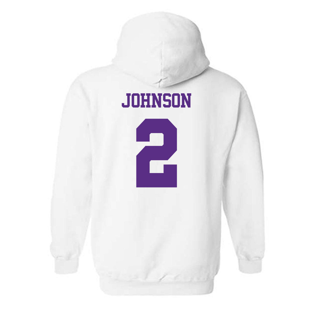 TCU - NCAA Football : Jamel Johnson - Classic Shersey Hooded Sweatshirt-1