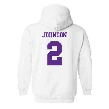 TCU - NCAA Football : Jamel Johnson - Classic Shersey Hooded Sweatshirt-1
