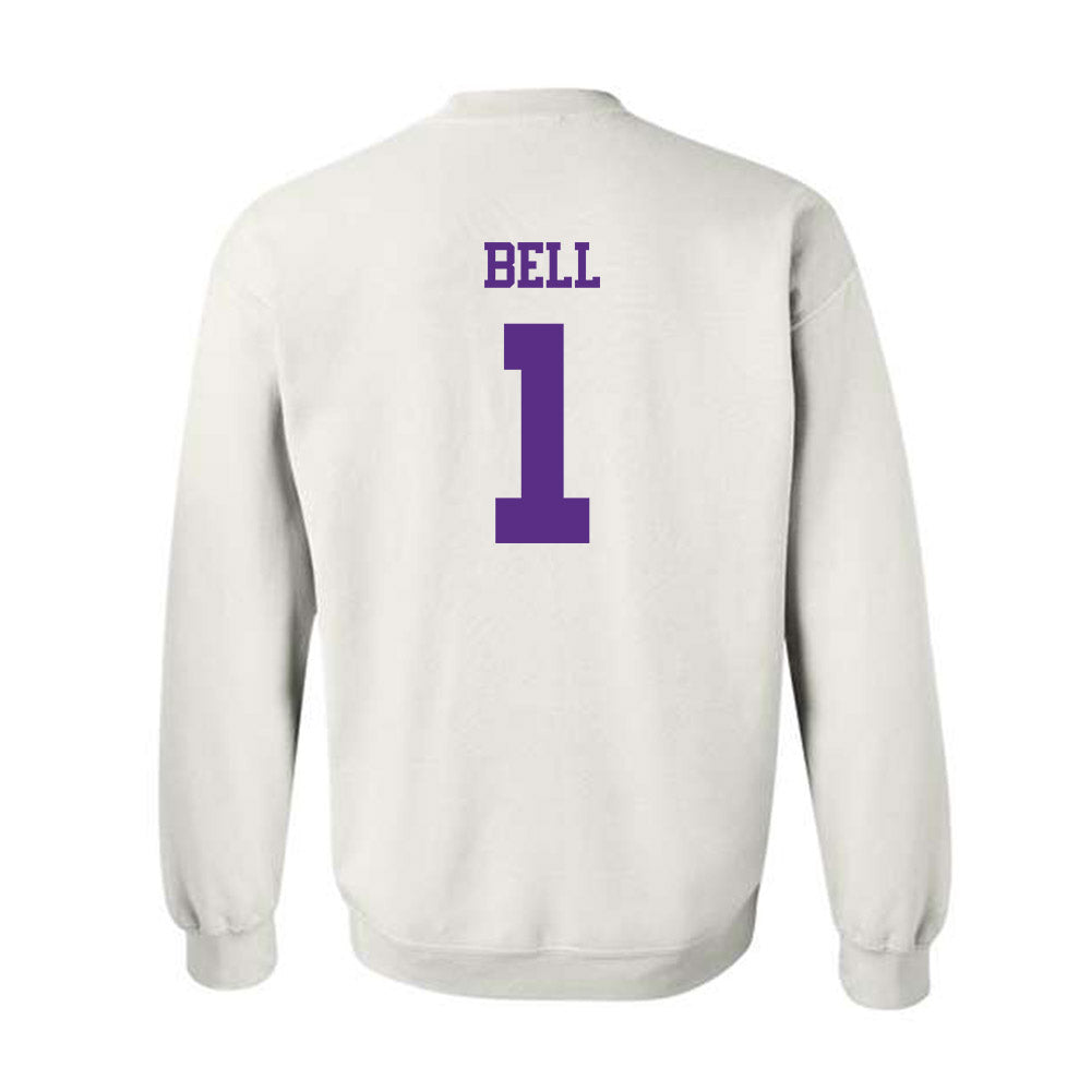 TCU - NCAA Baseball : James Bell - Classic Shersey Crewneck Sweatshirt-1
