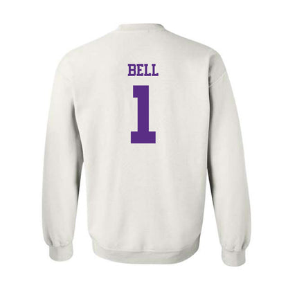 TCU - NCAA Baseball : James Bell - Classic Shersey Crewneck Sweatshirt-1