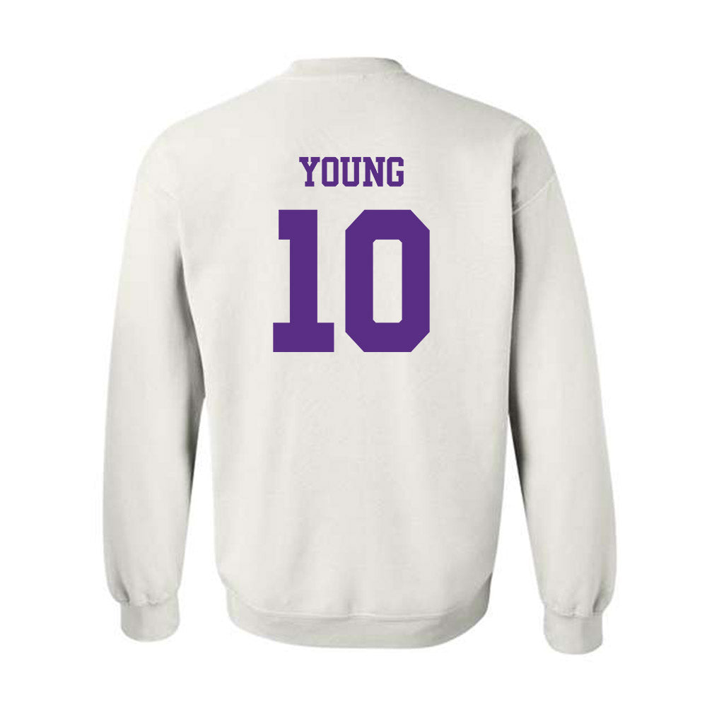 TCU - NCAA Women's Volleyball : Kinsley Young - Classic Shersey Crewneck Sweatshirt-1