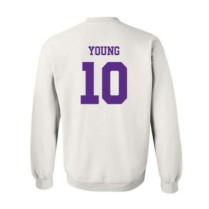 TCU - NCAA Women's Volleyball : Kinsley Young - Classic Shersey Crewneck Sweatshirt-1