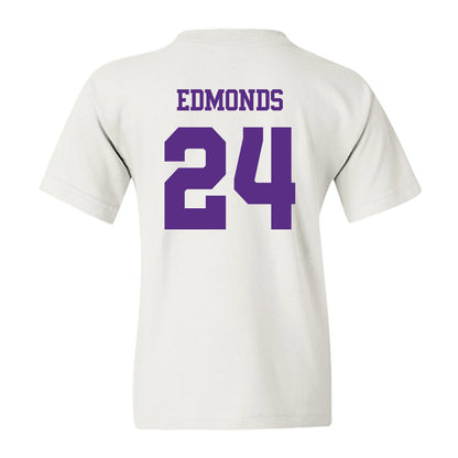 TCU - NCAA Men's Basketball : Xavier Edmonds - Classic Shersey Youth T-Shirt-1