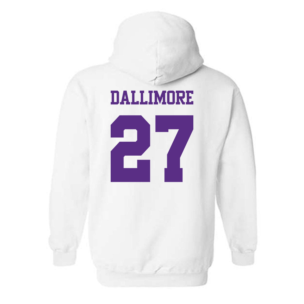 TCU - NCAA Baseball : Brady Dallimore - Classic Shersey Hooded Sweatshirt-1