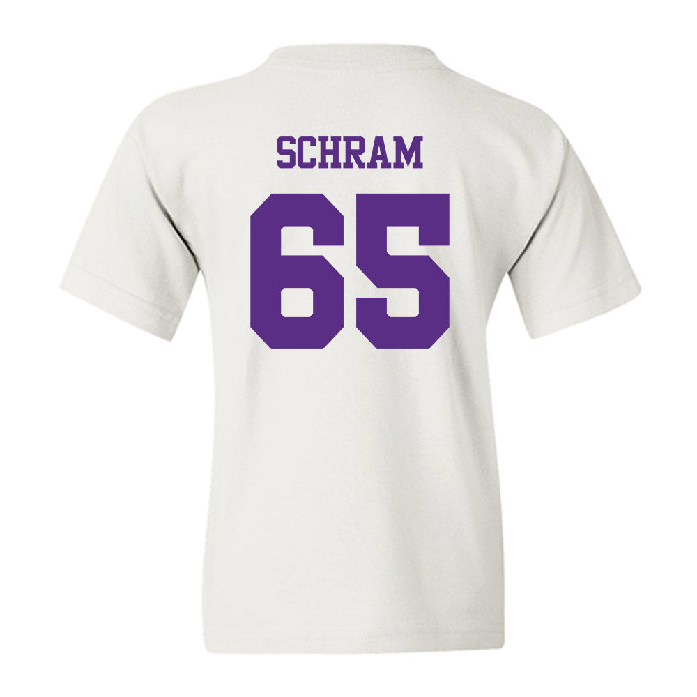 TCU - NCAA Football : Logan Schram - Classic Shersey Youth T-Shirt-1