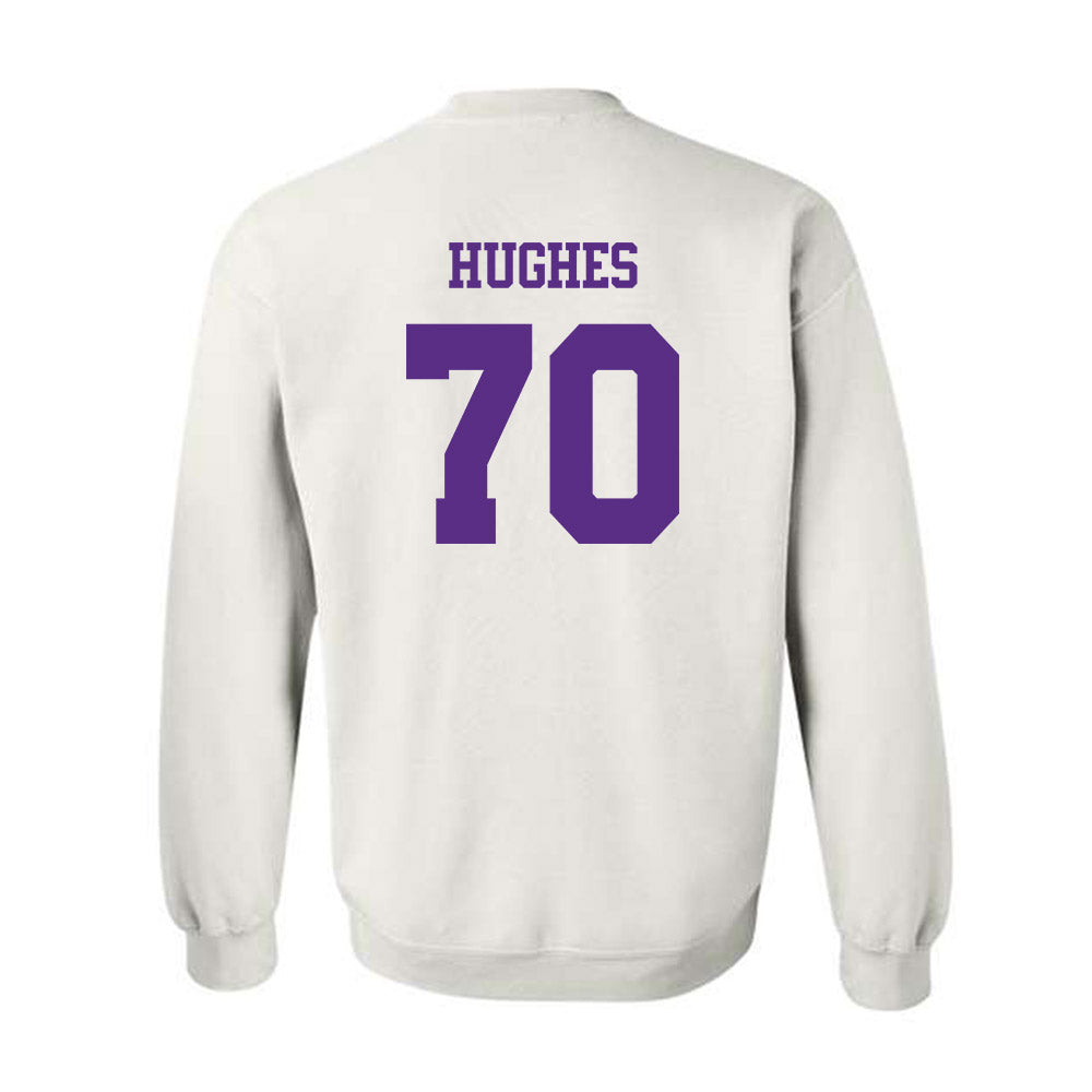 TCU - NCAA Football : Ryan Hughes - Classic Shersey Crewneck Sweatshirt-1
