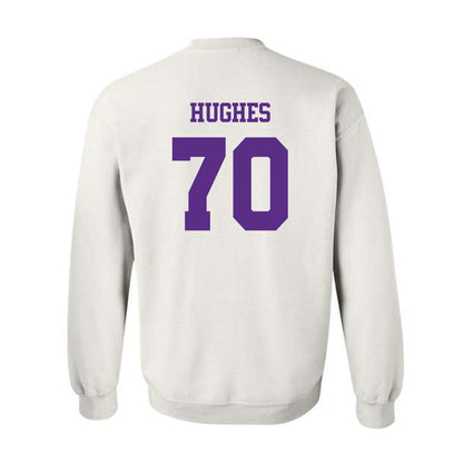 TCU - NCAA Football : Ryan Hughes - Classic Shersey Crewneck Sweatshirt-1