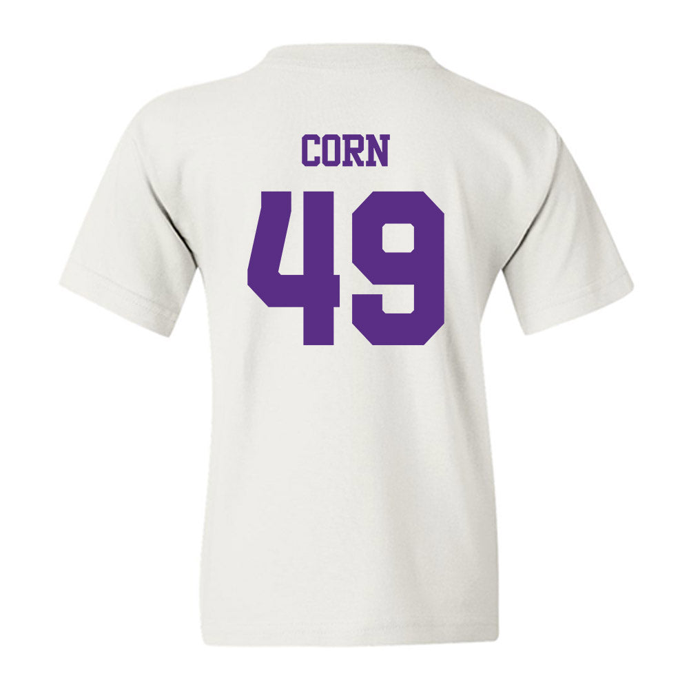 TCU - NCAA Football : Anders Corn - Classic Shersey Youth T-Shirt-1