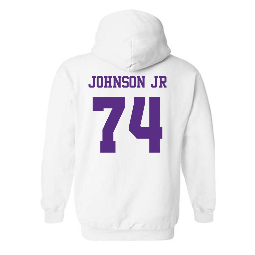 TCU - NCAA Football : Vincent Johnson Jr - Classic Shersey Hooded Sweatshirt-1