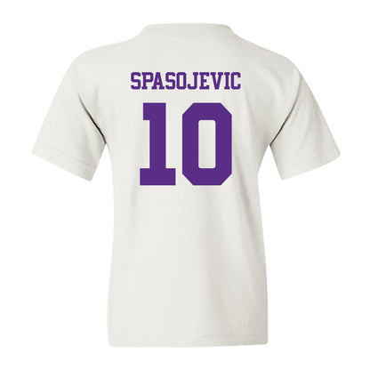 TCU - NCAA Men's Basketball : Milos Spasojevic - Classic Shersey Youth T-Shirt-1
