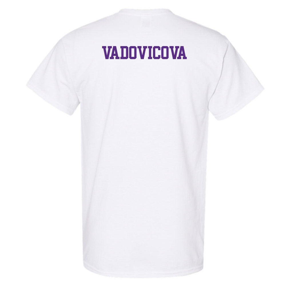TCU - NCAA Women's Swimming & Diving : Nina Vadovicova - Classic Shersey T-Shirt-1