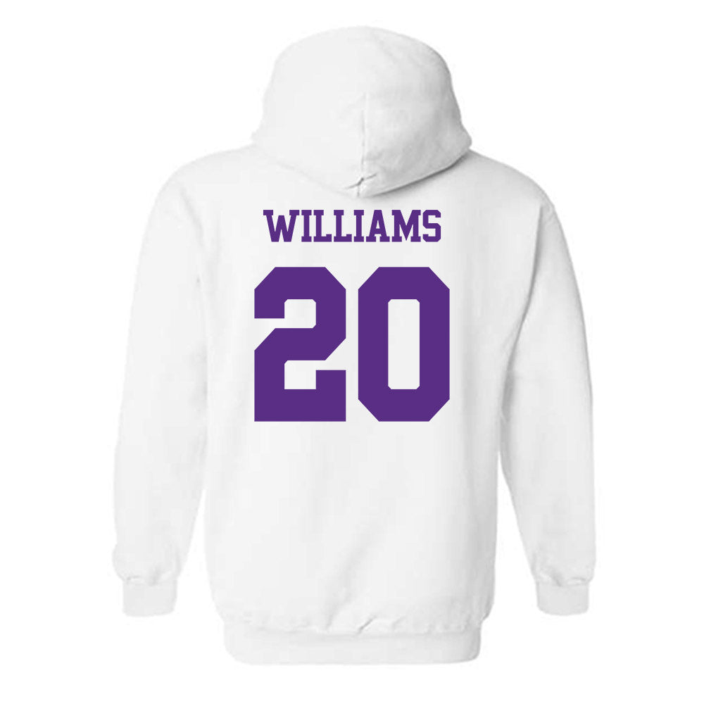 TCU - NCAA Football : Anthony Williams - Classic Shersey Hooded Sweatshirt-1