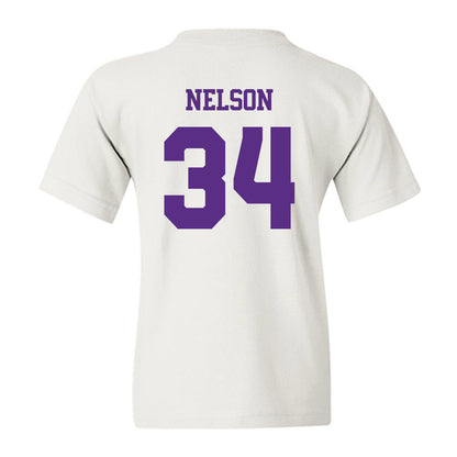TCU - NCAA Baseball : Cade Nelson - Classic Shersey Youth T-Shirt-1