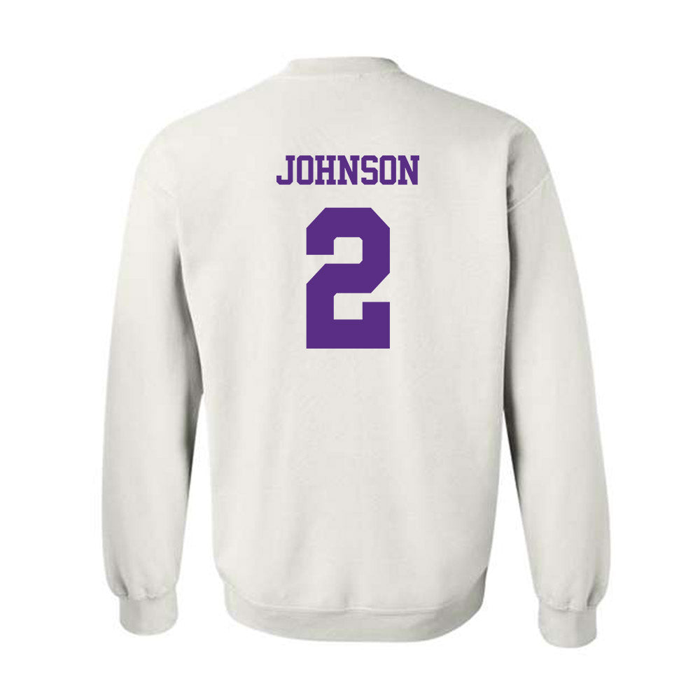 TCU - NCAA Football : Jamel Johnson - Classic Shersey Crewneck Sweatshirt-1