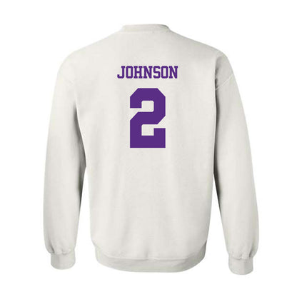 TCU - NCAA Football : Jamel Johnson - Classic Shersey Crewneck Sweatshirt-1