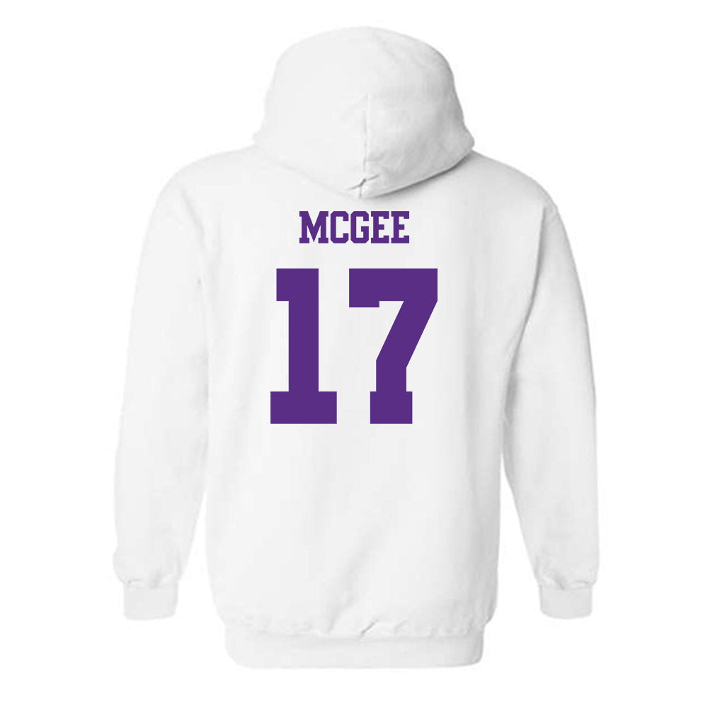 TCU - NCAA Football : DeVondre McGee - Classic Shersey Hooded Sweatshirt-1