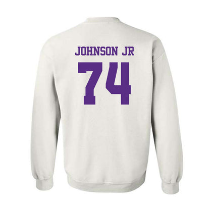 TCU - NCAA Football : Vincent Johnson Jr - Classic Shersey Crewneck Sweatshirt-1