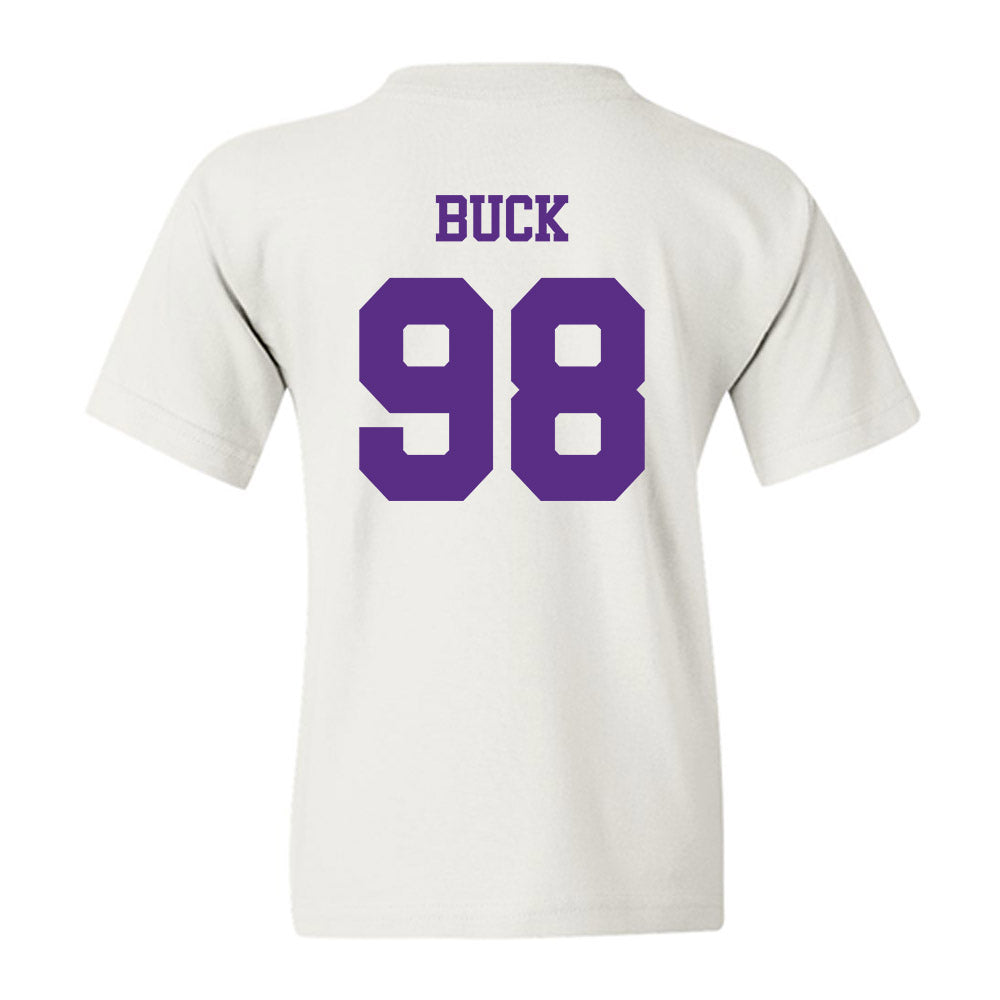 TCU - NCAA Football : Carter Buck - Classic Shersey Youth T-Shirt-1