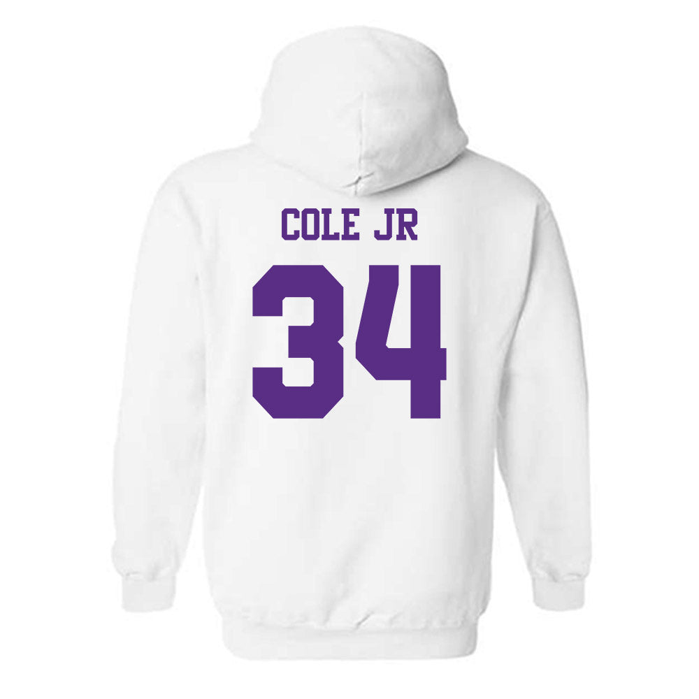 TCU - NCAA Football : Perry Cole Jr - Classic Shersey Hooded Sweatshirt-1