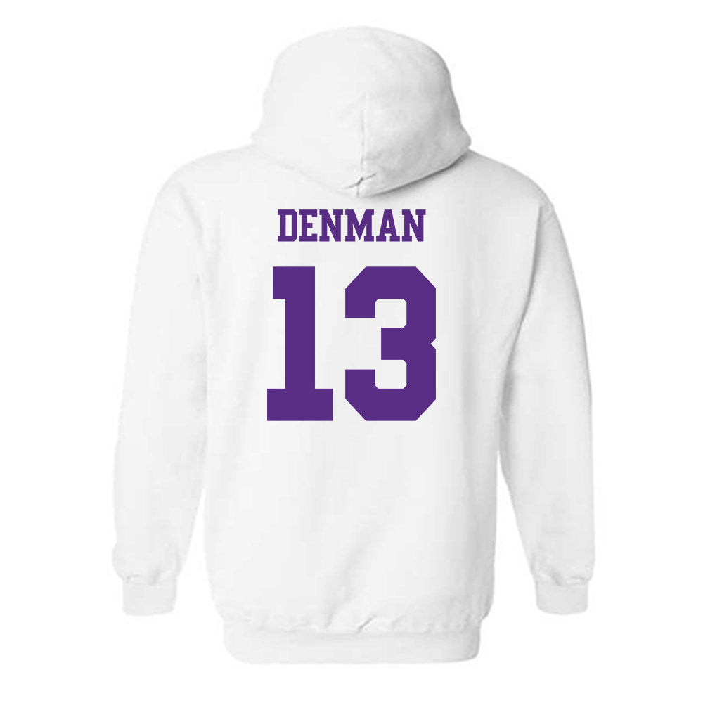TCU - NCAA Football : Jon Denman - Classic Shersey Hooded Sweatshirt-1