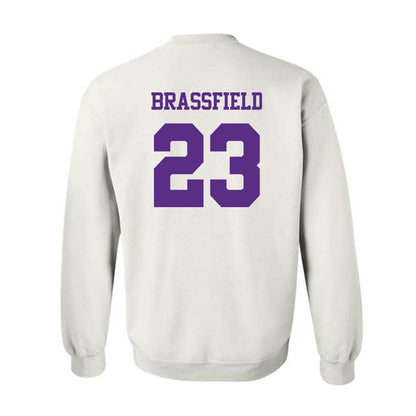 TCU - NCAA Baseball : Mason Brassfield - Classic Shersey Crewneck Sweatshirt-1