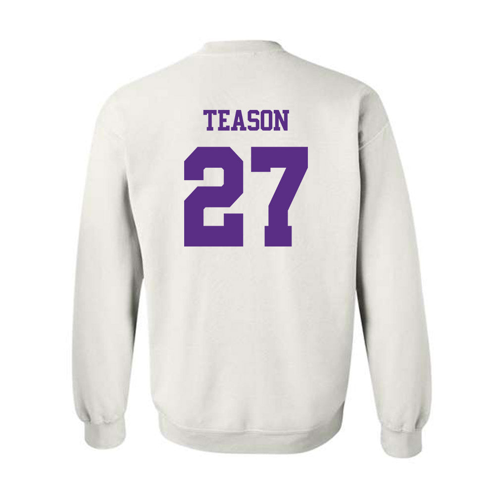 TCU - NCAA Football : Michael Teason - Classic Shersey Crewneck Sweatshirt-1