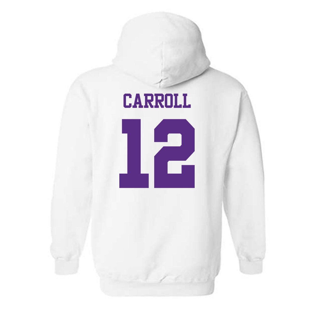 TCU - NCAA Football : Kalen Carroll - Classic Shersey Hooded Sweatshirt-1