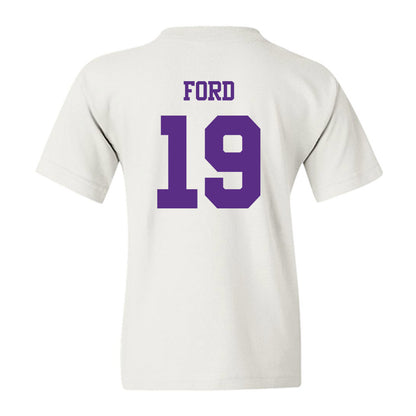 TCU - NCAA Football : Jesse Ford - Classic Shersey Youth T-Shirt-1