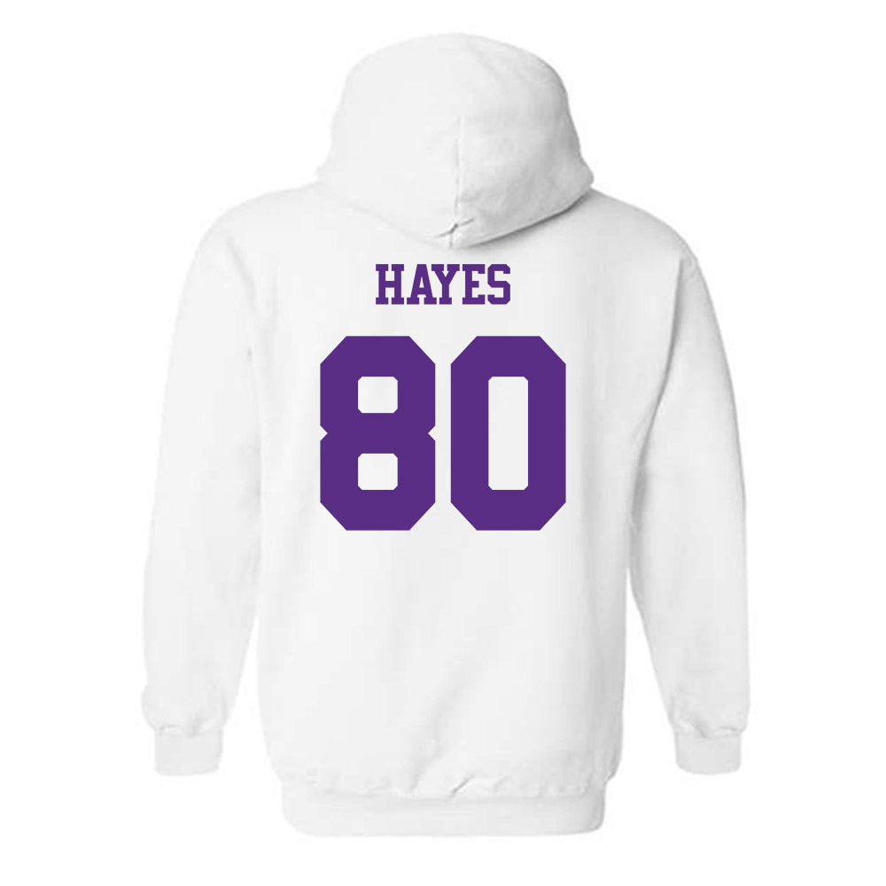 TCU - NCAA Football : Jacobe Hayes - Classic Shersey Hooded Sweatshirt-1