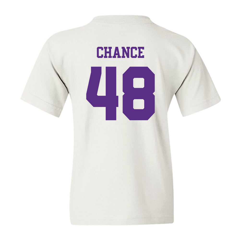 TCU - NCAA Football : John Hoyet Chance - Classic Shersey Youth T-Shirt-1