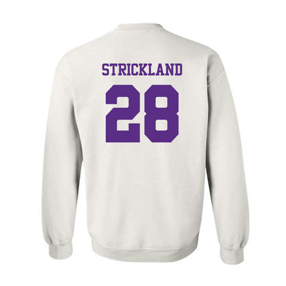 TCU - NCAA Football : Micah Strickland - Classic Shersey Crewneck Sweatshirt-1