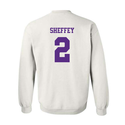 TCU - NCAA Women's Basketball : Veronica Sheffey - Classic Shersey Crewneck Sweatshirt-1
