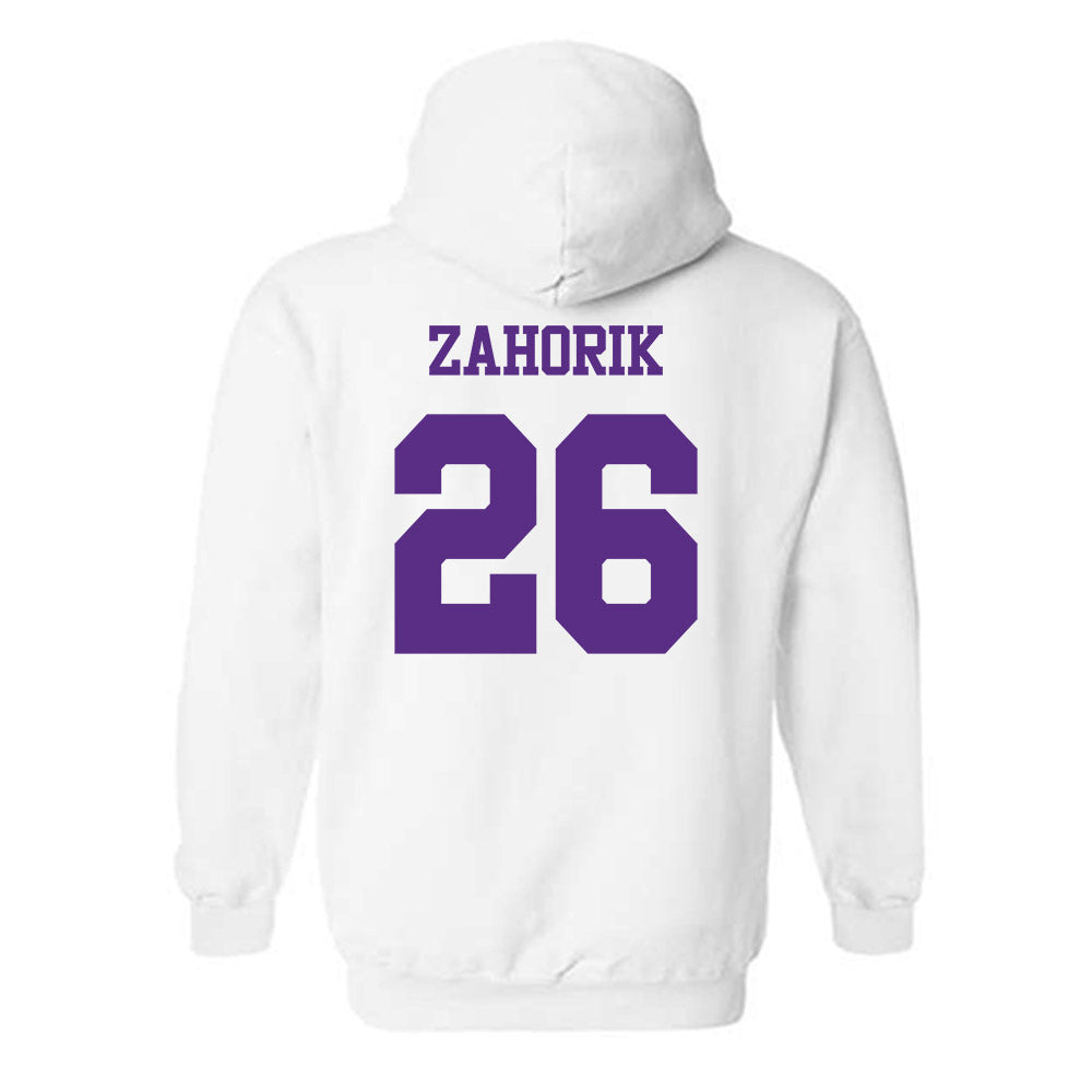 TCU - NCAA Equestrian : Victoria Zahorik - Classic Shersey Hooded Sweatshirt-1