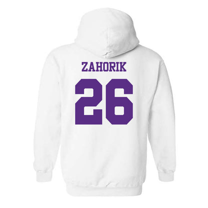 TCU - NCAA Equestrian : Victoria Zahorik - Classic Shersey Hooded Sweatshirt-1