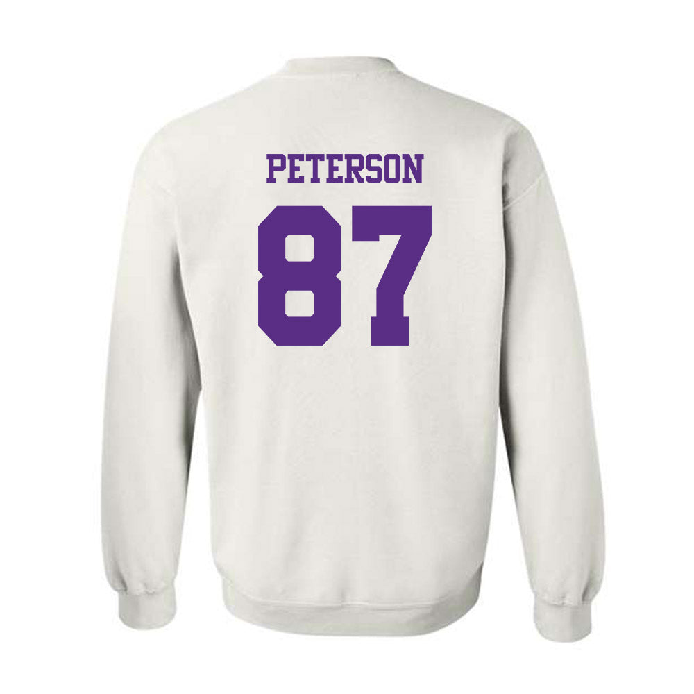 TCU - NCAA Football : Mason Peterson - Classic Shersey Crewneck Sweatshirt-1