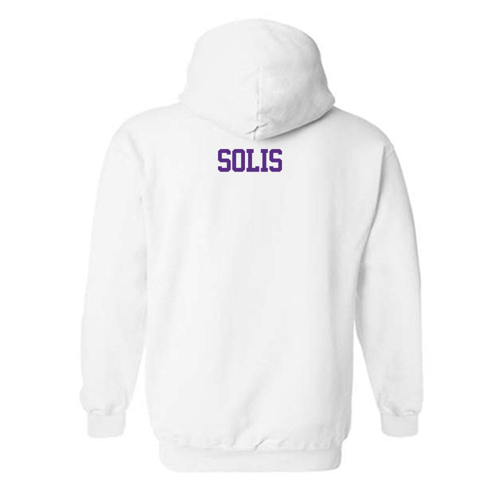 TCU - NCAA Men's Track & Field : Hector Solis - Classic Shersey Hooded Sweatshirt-1