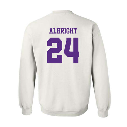 TCU - NCAA Football : Joseph Albright - Classic Shersey Crewneck Sweatshirt-1
