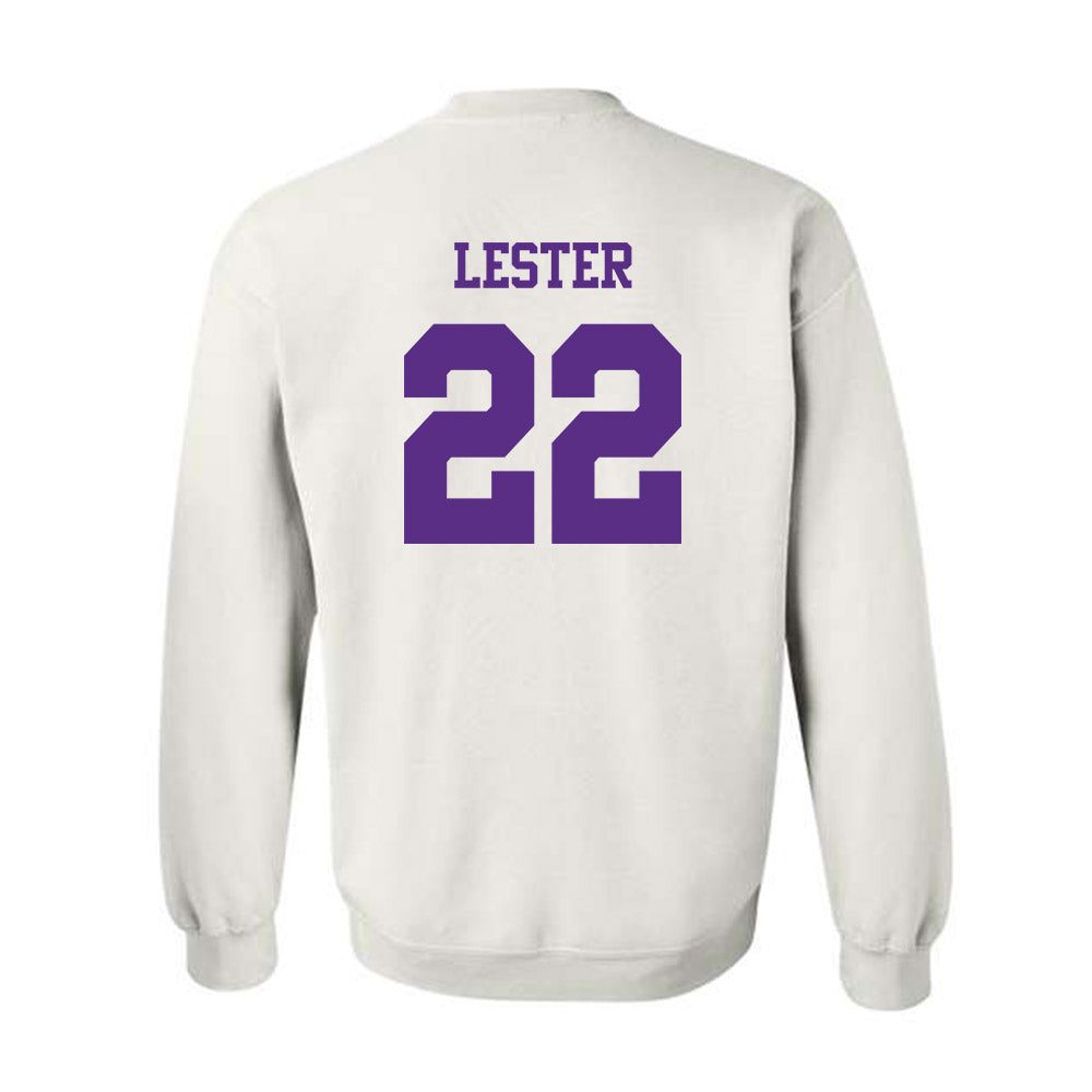 TCU - NCAA Football : Jordan Lester - Classic Shersey Crewneck Sweatshirt-1